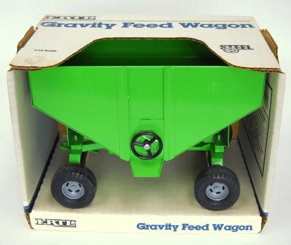 Manufacturer_ERTL Implements<1/16 Deutz Allis Green Steel Gravity Wagon