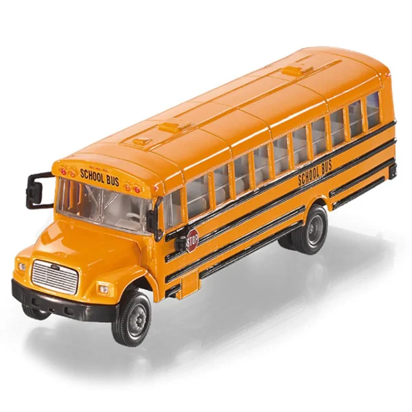 Manufacturer_SIKU Tow & Straight Trucks<1/55 Die-cast USA School Bus