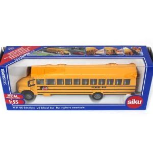 Manufacturer_SIKU Tow & Straight Trucks<1/55 Die-cast USA School Bus