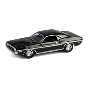 Manufacturer_Greenlight Collectibles Cars & Suvs<1/64 1970 Dodge Challenger R/T 440, Scottsdale 2024, Black, Barrett-Jackson Series 15