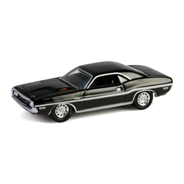 Manufacturer_Greenlight Collectibles Cars & Suvs<1/64 1970 Dodge Challenger R/T 440, Scottsdale 2024, Black, Barrett-Jackson Series 15