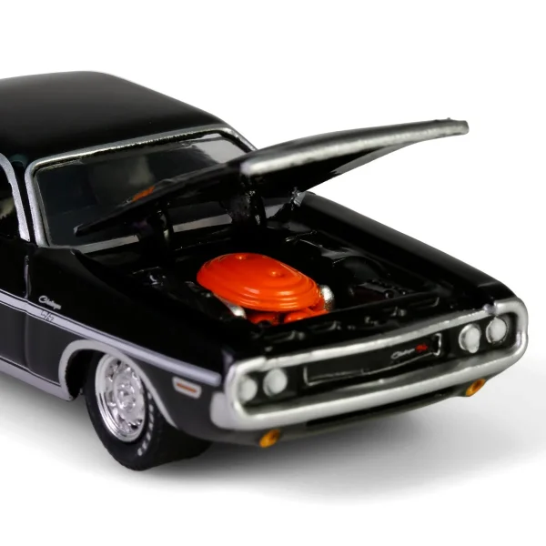Manufacturer_Greenlight Collectibles Cars & Suvs<1/64 1970 Dodge Challenger R/T 440, Scottsdale 2024, Black, Barrett-Jackson Series 15