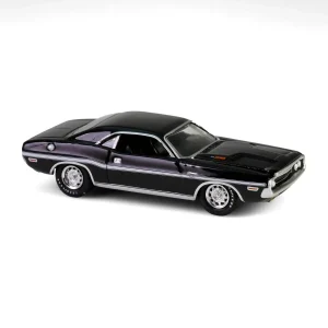 Manufacturer_Greenlight Collectibles Cars & Suvs<1/64 1970 Dodge Challenger R/T 440, Scottsdale 2024, Black, Barrett-Jackson Series 15