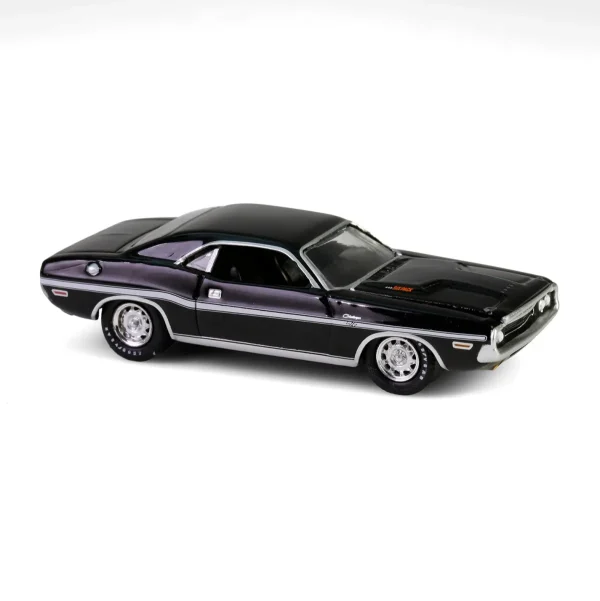 Manufacturer_Greenlight Collectibles Cars & Suvs<1/64 1970 Dodge Challenger R/T 440, Scottsdale 2024, Black, Barrett-Jackson Series 15