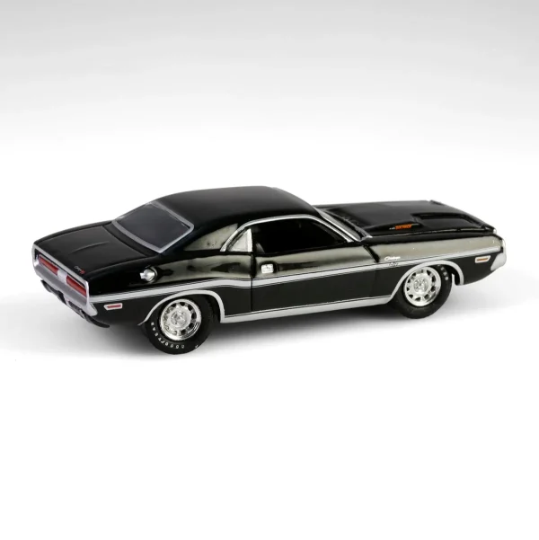 Manufacturer_Greenlight Collectibles Cars & Suvs<1/64 1970 Dodge Challenger R/T 440, Scottsdale 2024, Black, Barrett-Jackson Series 15