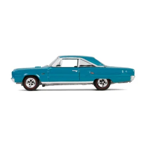 Manufacturer_Greenlight Collectibles Cars & Suvs<1/64 1967 Dodge Coronet R/T Hemi 60th Anniversary, Medium Turquoise, Anniversary Collection Series 17