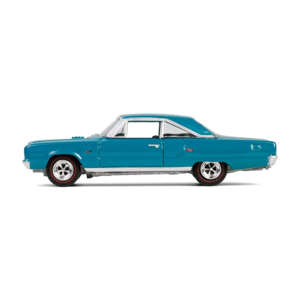 Manufacturer_Greenlight Collectibles Cars & Suvs<1/64 1967 Dodge Coronet R/T Hemi 60th Anniversary, Medium Turquoise, Anniversary Collection Series 17