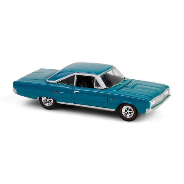 Manufacturer_Greenlight Collectibles Cars & Suvs<1/64 1967 Dodge Coronet R/T Hemi 60th Anniversary, Medium Turquoise, Anniversary Collection Series 17