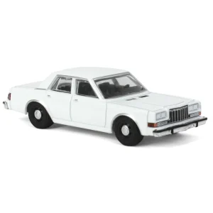 Manufacturer_Greenlight Collectibles Emergency Vehicles<1/64 1980-89 Dodge Diplomat, Blank White, Hot Pursuit