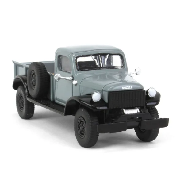 Manufacturer_Greenlight Collectibles Pickup Trucks<1/64 1945 Dodge Power Wagon, Anvil Gray, Greenlight Exclusive Production