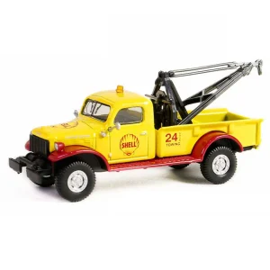 Manufacturer_Greenlight Collectibles Tow & Straight Trucks<1/64 1949 Dodge Power Wagon Wrecker, Shell Oil Special Edition Series 2