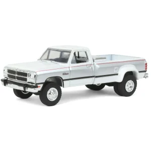 Manufacturer_Greenlight Collectibles Pickup Trucks<1/64 1993 Dodge Ram 350 Cummins Dually, White, LP Diecast Exclusive
