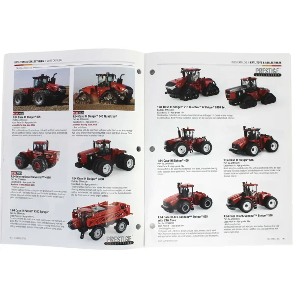 Outback Toys Ih Farmall & Case Ih<2025 ERTL Case IH Full Size Color Catalog