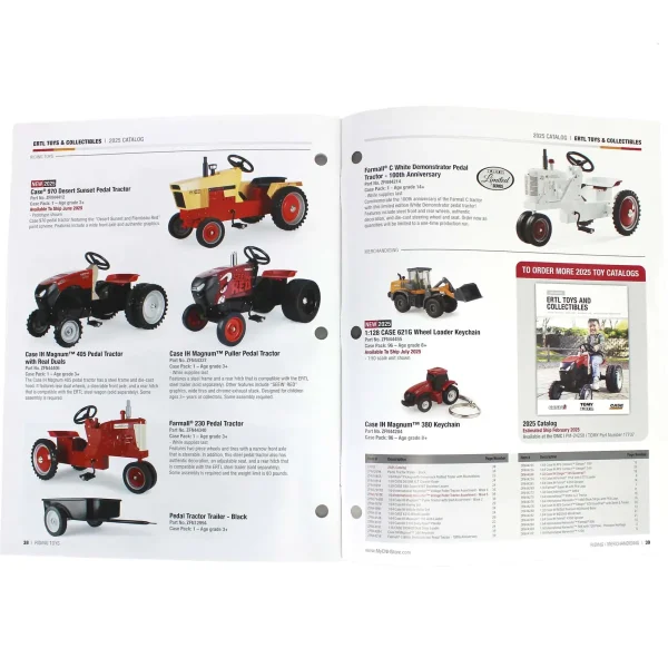 Outback Toys Ih Farmall & Case Ih<2025 ERTL Case IH Full Size Color Catalog