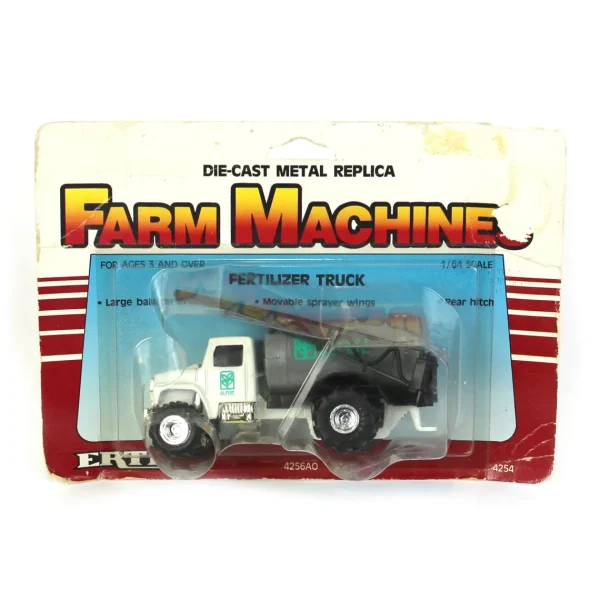 Manufacturer_ERTL Tanker Trucks<1/64 ERTL White Cab Liquid Fertilizer Truck, Alpine