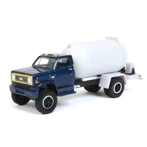 Manufacturer_Greenlight Collectibles Tanker Trucks<1/64 Exclusive Limited 1984 Chevy C-60 Propane Truck with Blue Cab