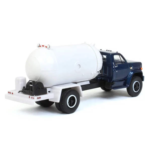 Manufacturer_Greenlight Collectibles Tanker Trucks<1/64 Exclusive Limited 1984 Chevy C-60 Propane Truck with Blue Cab