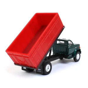 Manufacturer_Greenlight Collectibles Dump Trucks<1/64 Exclusive Limited 1984 Chevy C-60 Grain Truck with Green Cab