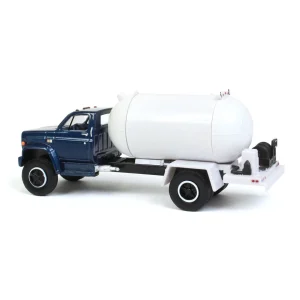 Manufacturer_Greenlight Collectibles Tanker Trucks<1/64 Exclusive Limited 1984 Chevy C-60 Propane Truck with Blue Cab