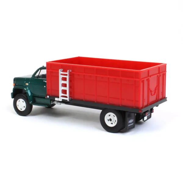 Manufacturer_Greenlight Collectibles Dump Trucks<1/64 Exclusive Limited 1984 Chevy C-60 Grain Truck with Green Cab