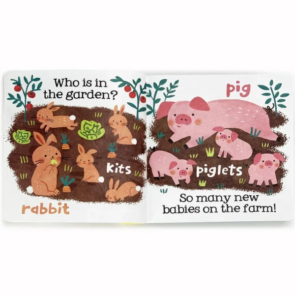 Outback Toys Books, Calendars & Dvds<Farm Babies Tuffy Durable Book