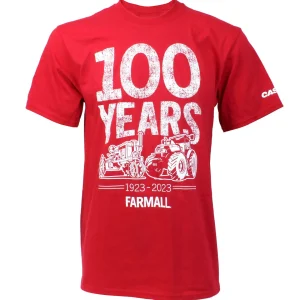 Outback Toys Case Ih & Ji Case<Farmall 100 Years 1923-2023 Red Short Sleeve T-Shirt