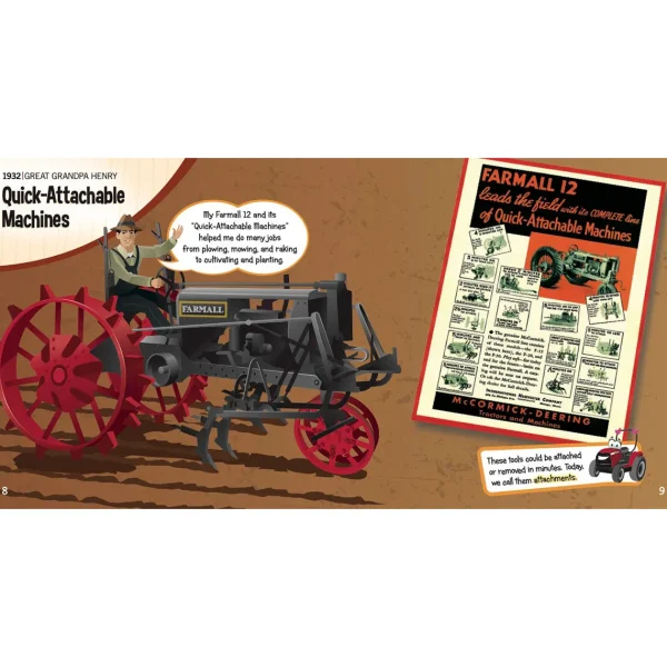 Outback Toys Books, Calendars & Dvds<Farmall in the Family with Casey & Friends Hardcover Book