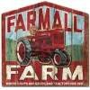 Outback Toys Branded Signs<Farmall "Farm Where Crops Are Green and Tractors Are Red" Sign