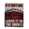 Outback Toys Branded Signs<Farmall "If it Ain't Red" Tin Sign