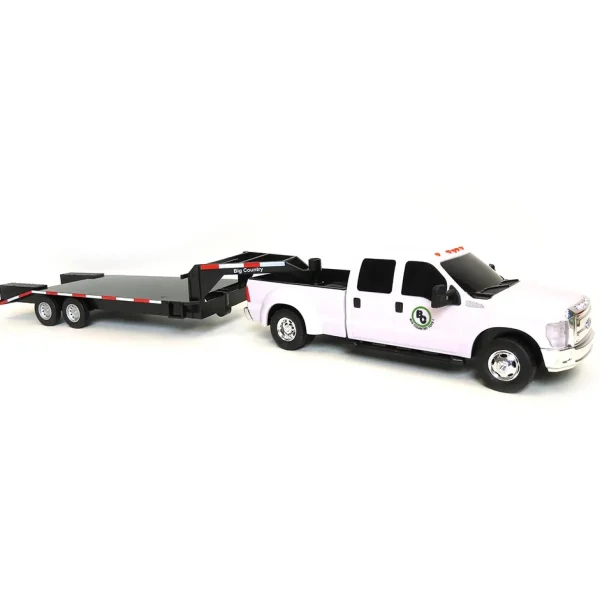 Manufacturer_Big Country Toys Big Country Toys<1/20 Flatbed Gooseneck Trailer with Ramps by Big Country Toys