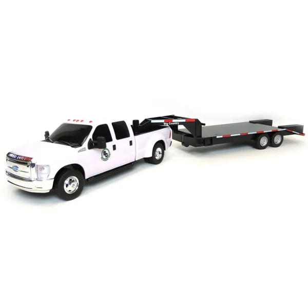 Manufacturer_Big Country Toys Big Country Toys<1/20 Flatbed Gooseneck Trailer with Ramps by Big Country Toys
