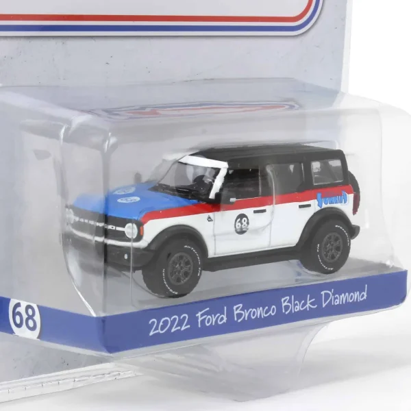 Manufacturer_Greenlight Collectibles Cars & Suvs<1/64 2022 Ford Bronco Black Diamond, Summit Racing #68, Hobby Exclusive