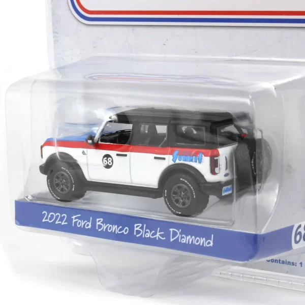 Manufacturer_Greenlight Collectibles Cars & Suvs<1/64 2022 Ford Bronco Black Diamond, Summit Racing #68, Hobby Exclusive