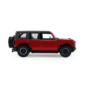 Manufacturer_Greenlight Collectibles Cars & Suvs<1/64 2024 Ford Bronco 4-Door Badlands, Hot Pepper Red Metallic, Showroom Floor Series 7