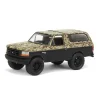 Manufacturer_Greenlight Collectibles Pickup Trucks<1/64 1996 Ford Bronco Lifted, Camo & Black, All-Terrain Series 14