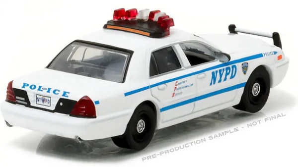 Manufacturer_Greenlight Collectibles Cars & Suvs | Emergency Vehicles<1/64 2011 Ford Crown Victoria Police Interceptor, NYPD, Squad Number Decal Sheet