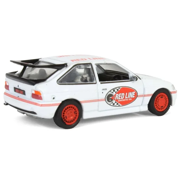 Manufacturer_Greenlight Collectibles Cars & Suvs<1/64 1995 Ford Escort RS Cosworth, Red Line Synthetic Oil, Running on Empty Series 14