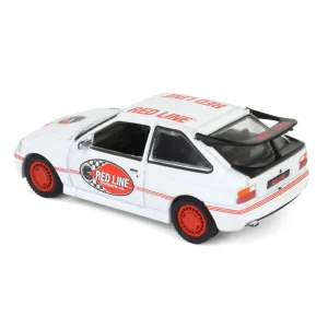 Manufacturer_Greenlight Collectibles Cars & Suvs<1/64 1995 Ford Escort RS Cosworth, Red Line Synthetic Oil, Running on Empty Series 14