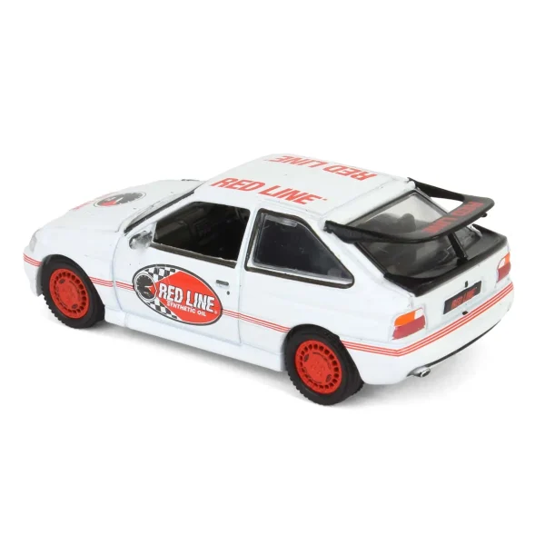 Manufacturer_Greenlight Collectibles Cars & Suvs<1/64 1995 Ford Escort RS Cosworth, Red Line Synthetic Oil, Running on Empty Series 14