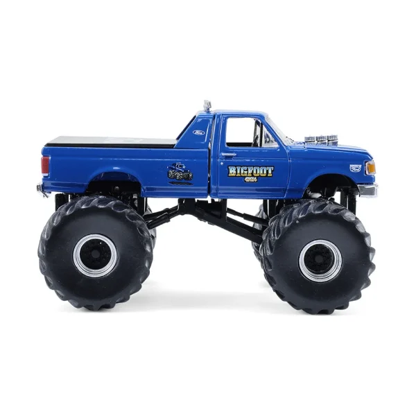 Manufacturer_Greenlight Collectibles Cars & Suvs | Pickup Trucks<1/64 1990 Ford F-350, Bigfoot #4, Kings of Crunch Series 16