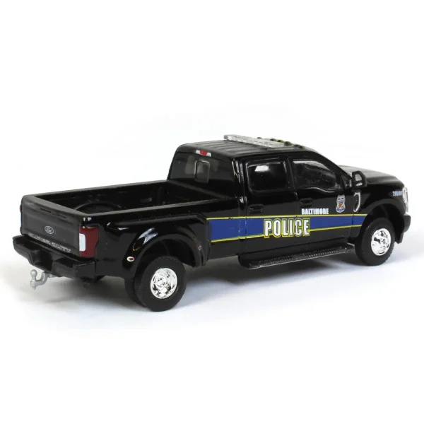 Manufacturer_Greenlight Collectibles Emergency Vehicles | Pickup Trucks<1/64 2019 Ford F-350 Dually, Baltimore Police, Dually Drivers Series 5
