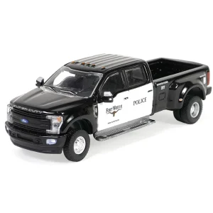 Manufacturer_Greenlight Collectibles Emergency Vehicles<1/64 2019 Ford F-350 Dually, Fort Worth Police Department Mounted Patrol, Dually Drivers Series 14
