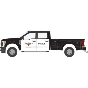 Manufacturer_Greenlight Collectibles Emergency Vehicles<1/64 2019 Ford F-350 Dually, Fort Worth Police Department Mounted Patrol, Dually Drivers Series 14