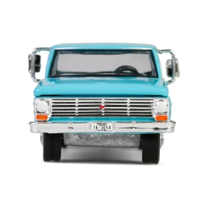 Manufacturer_Greenlight Collectibles Pickup Trucks<1/64 1969 Ford F-250 Farm & Ranch Special, Reef Aqua, Down on the Farm Series 10