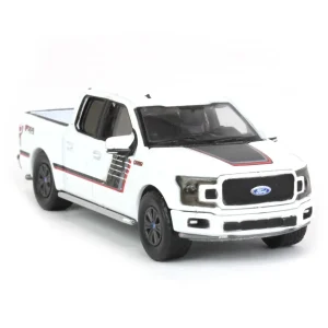 Manufacturer_Greenlight Collectibles Pickup Trucks<1/64 2018 Ford F-150 Lariat FX4 Special Edition, White, All-Terrain Series 14