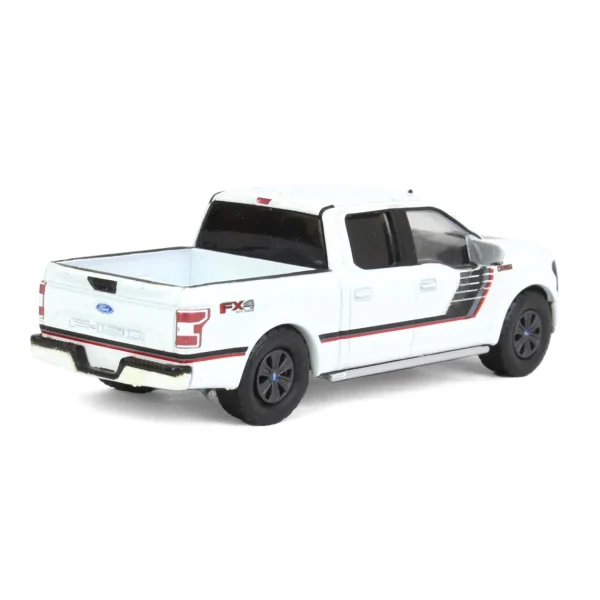 Manufacturer_Greenlight Collectibles Pickup Trucks<1/64 2018 Ford F-150 Lariat FX4 Special Edition, White, All-Terrain Series 14