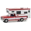 Manufacturer_Greenlight Collectibles Pickup Trucks<1/64 1995 Ford F-250 Long Bed with Winnebago Slide-In Camper, Hobby Exclusive