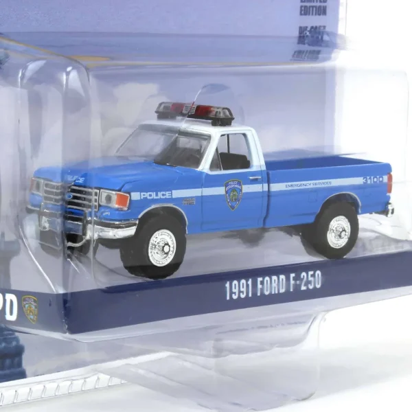 Manufacturer_Greenlight Collectibles Emergency Vehicles<1/64 1991 Ford F-250, NYPD Emergency Services, Hobby Exclusive