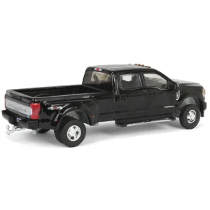 Manufacturer_Greenlight Collectibles Pickup Trucks<1/64 2022 Ford F-350 Platinum, Metallic Black, Surplus Goodies Exclusive