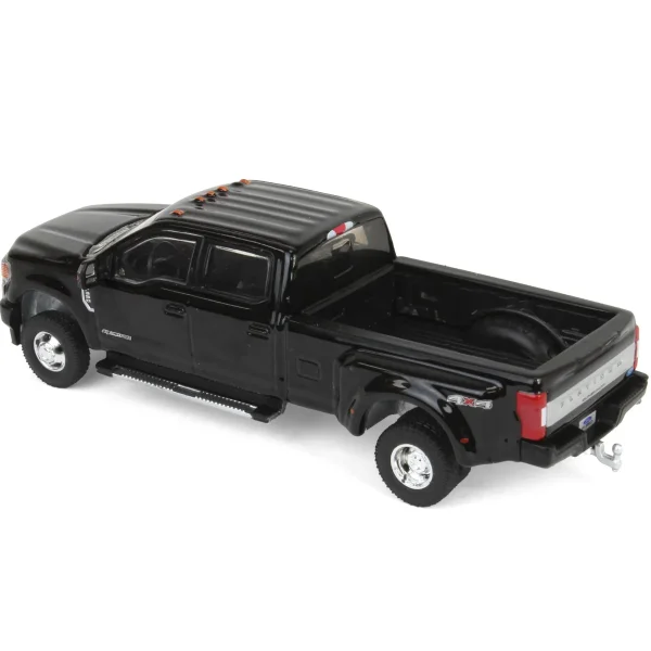 Manufacturer_Greenlight Collectibles Pickup Trucks<1/64 2022 Ford F-350 Platinum, Metallic Black, Surplus Goodies Exclusive